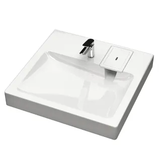 Раковина Reflexion Kappa RX6060KA белая 60x60